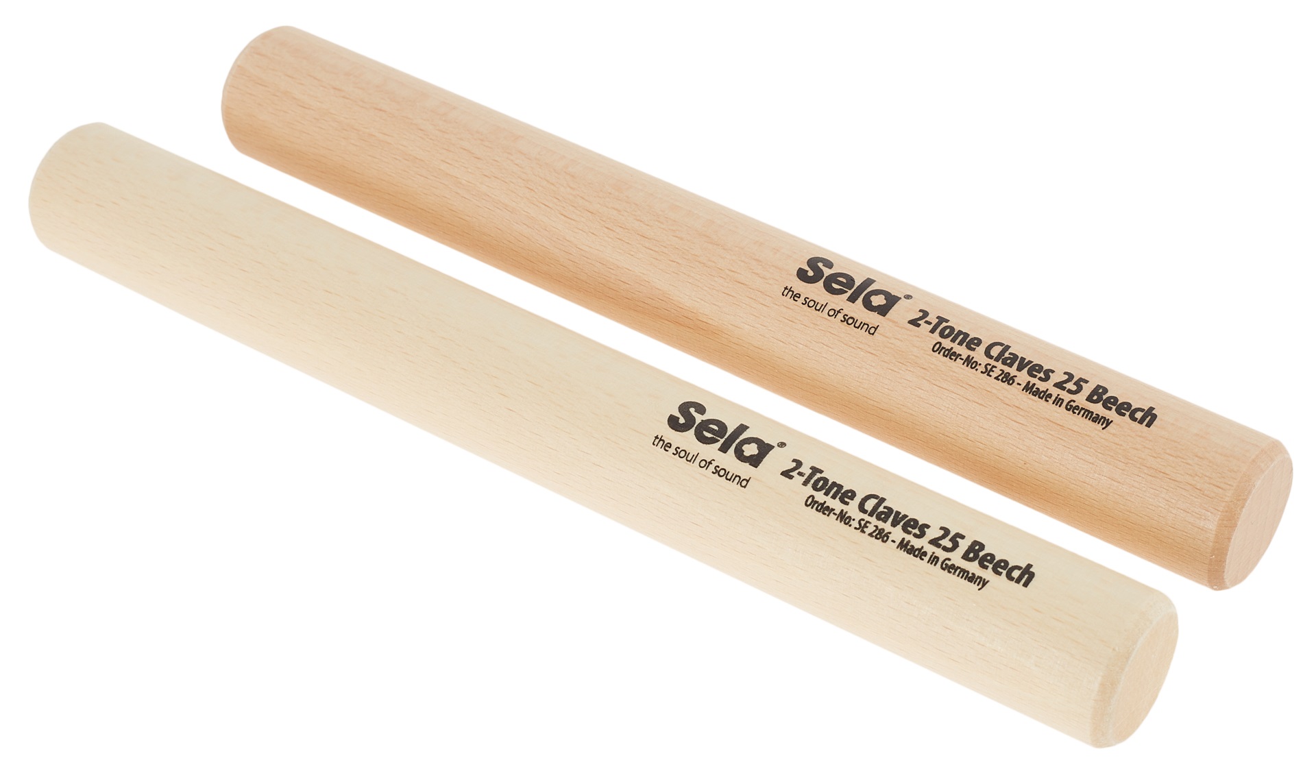 Obrázok Sela 2-Tone Claves 25 Beech