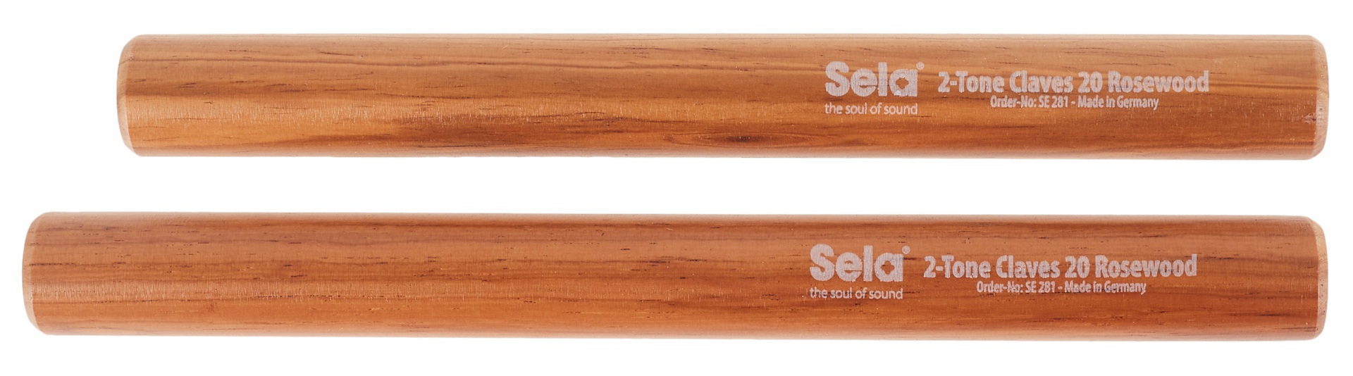 Obrázok Sela 2-Tone Claves 20 Rosewood