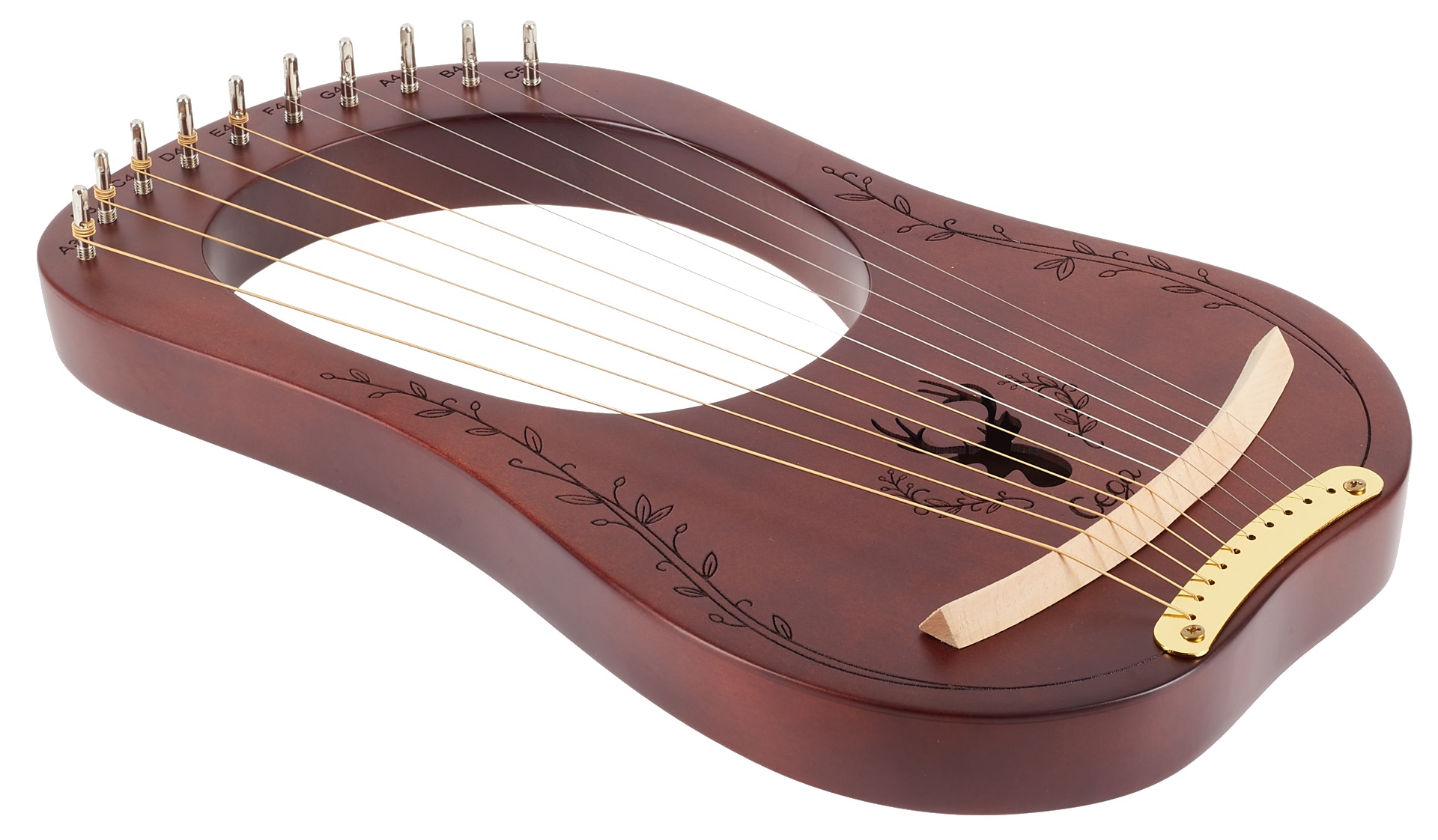 Obrázok Cega Lyre Harp 10 Strings Coffee