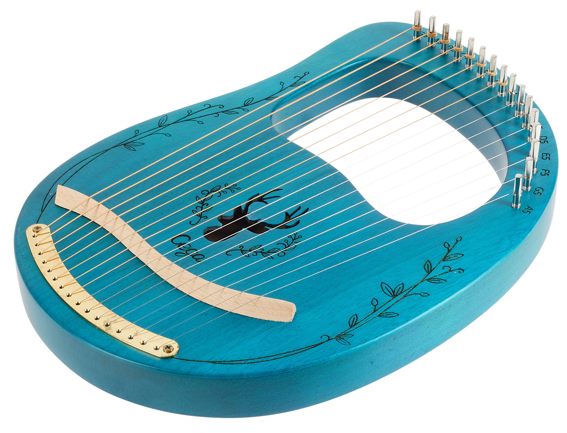 Obrázok Cega Lyre Harp 16 Strings Blue