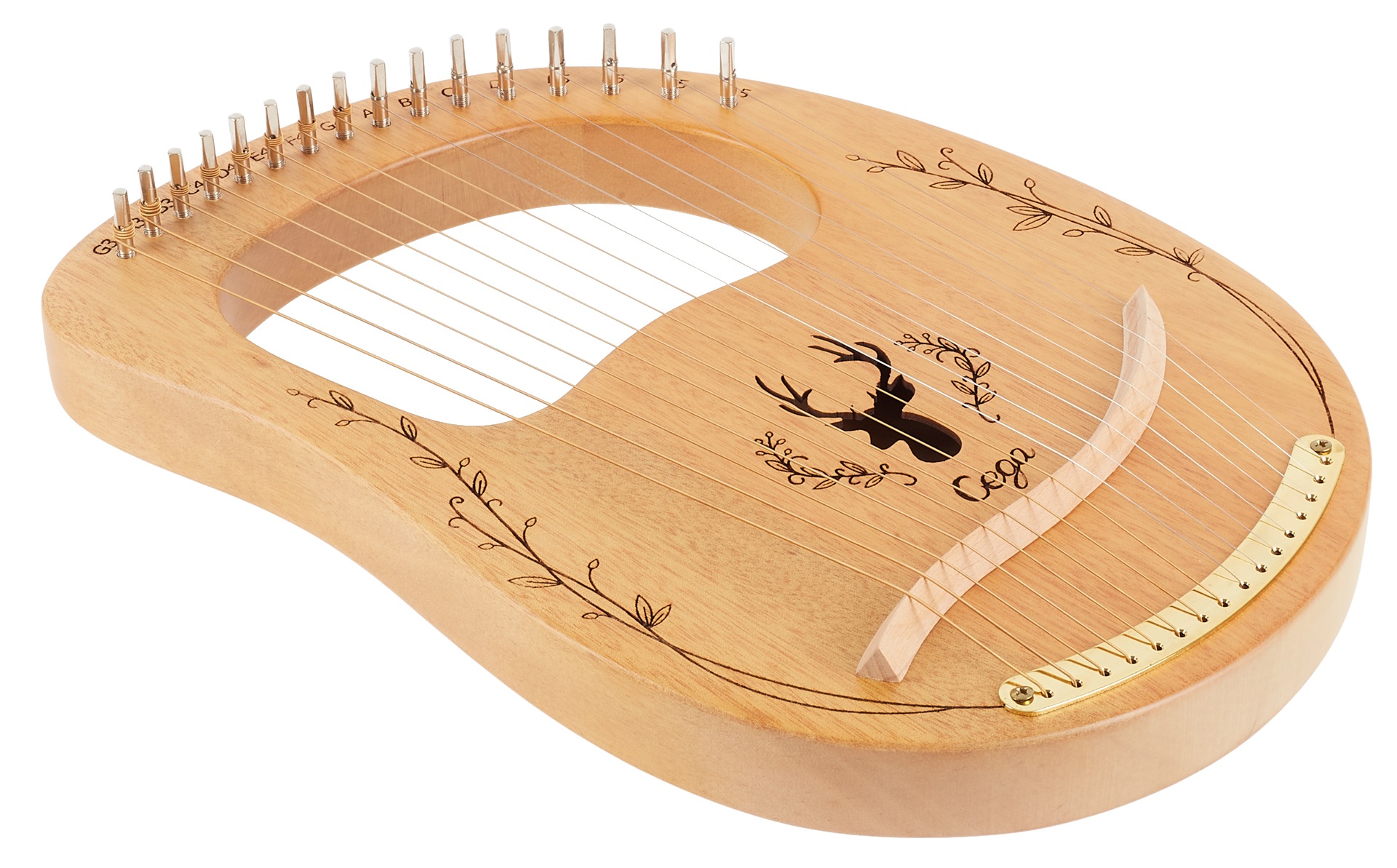 Obrázok Cega Lyre Harp 16 Strings Natural