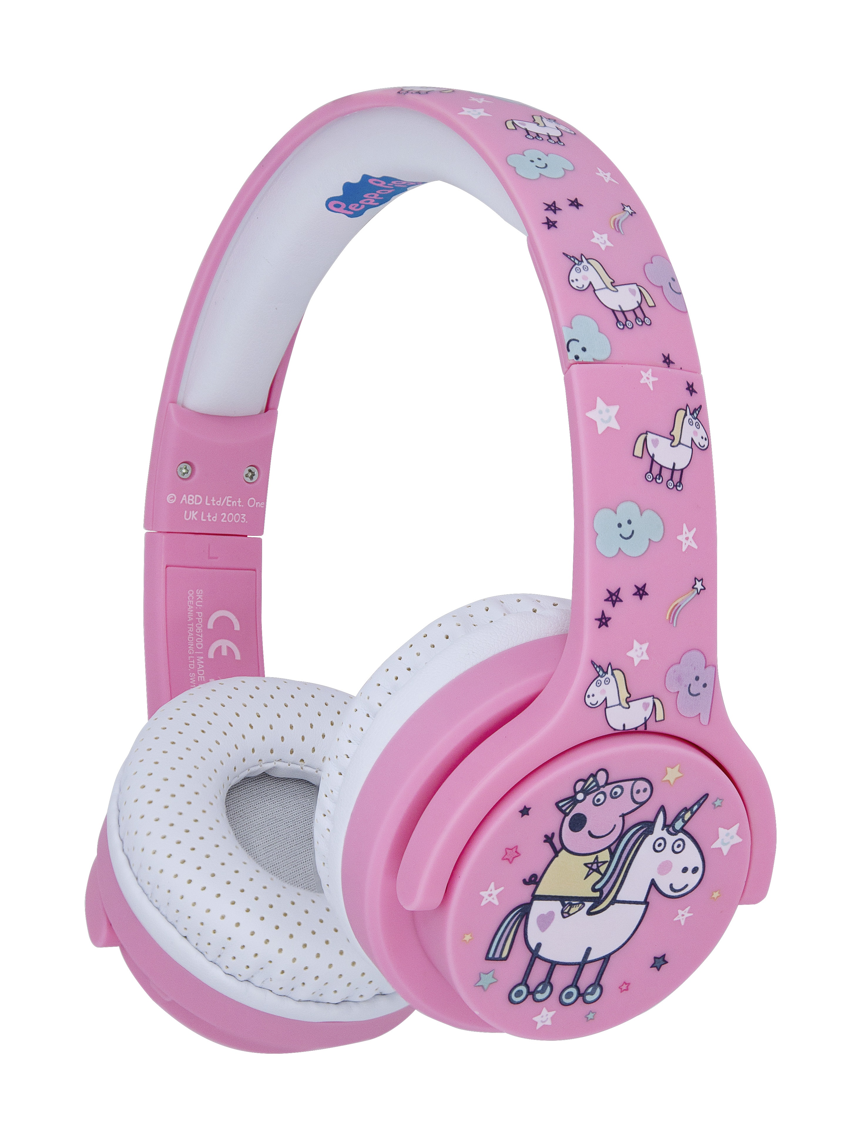 Obrázok OTL Tehnologies Peppa Pig Unicorn Kids Wireless (PP0670D) ružová