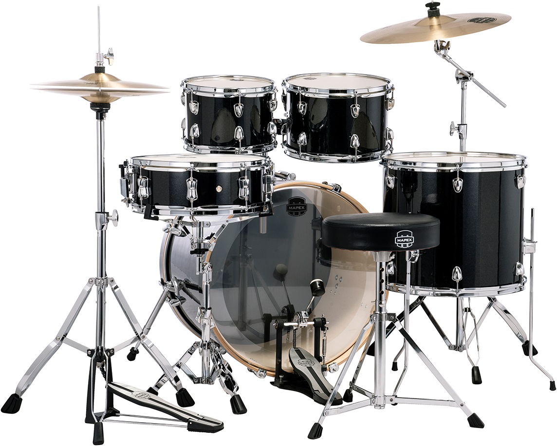 Obrázok Mapex Venus Black Galaxy Sparkle Rock Kit