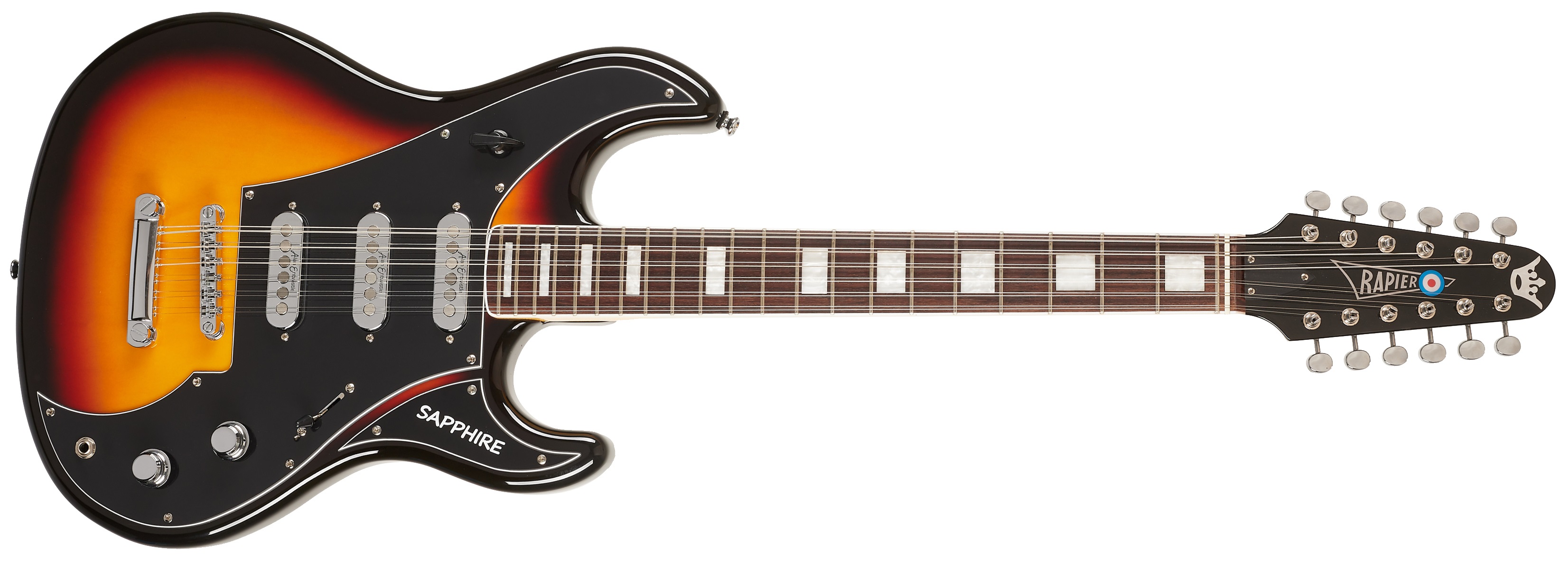 Obrázok Rapier Saffire 12 Electric Guitar Sunburst