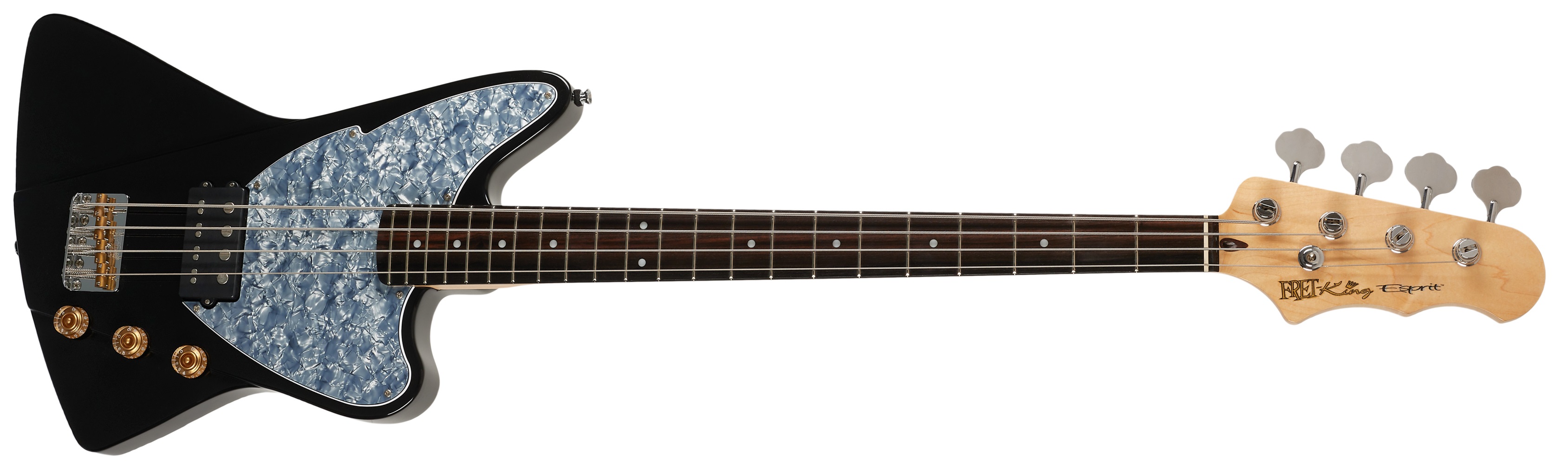 Obrázok Fret King FRET KING BLACK LABEL ESPRIT BASS - GLOSS BLACK