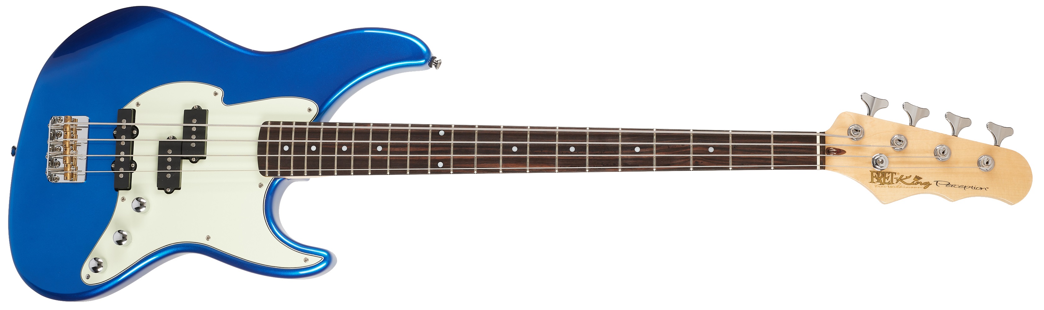 Obrázok Fret King FRET KING BLACK LABEL PERCEPTION 4 BASS - CANDY APPLE BLUE