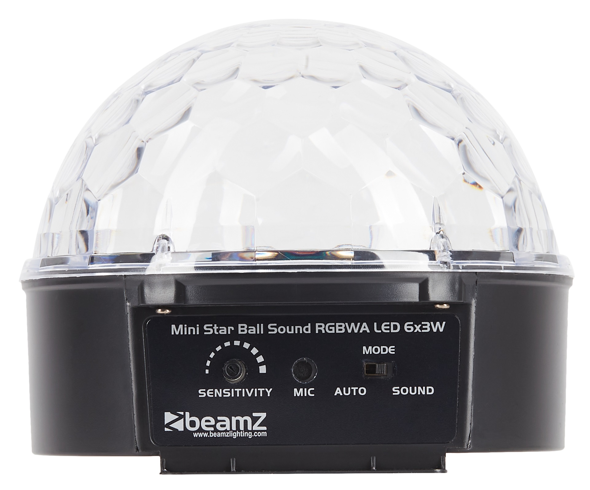 Obrázok Beamz Mini Star Ball, RGBWA, LED, 6 x 3 W, hudobný mod