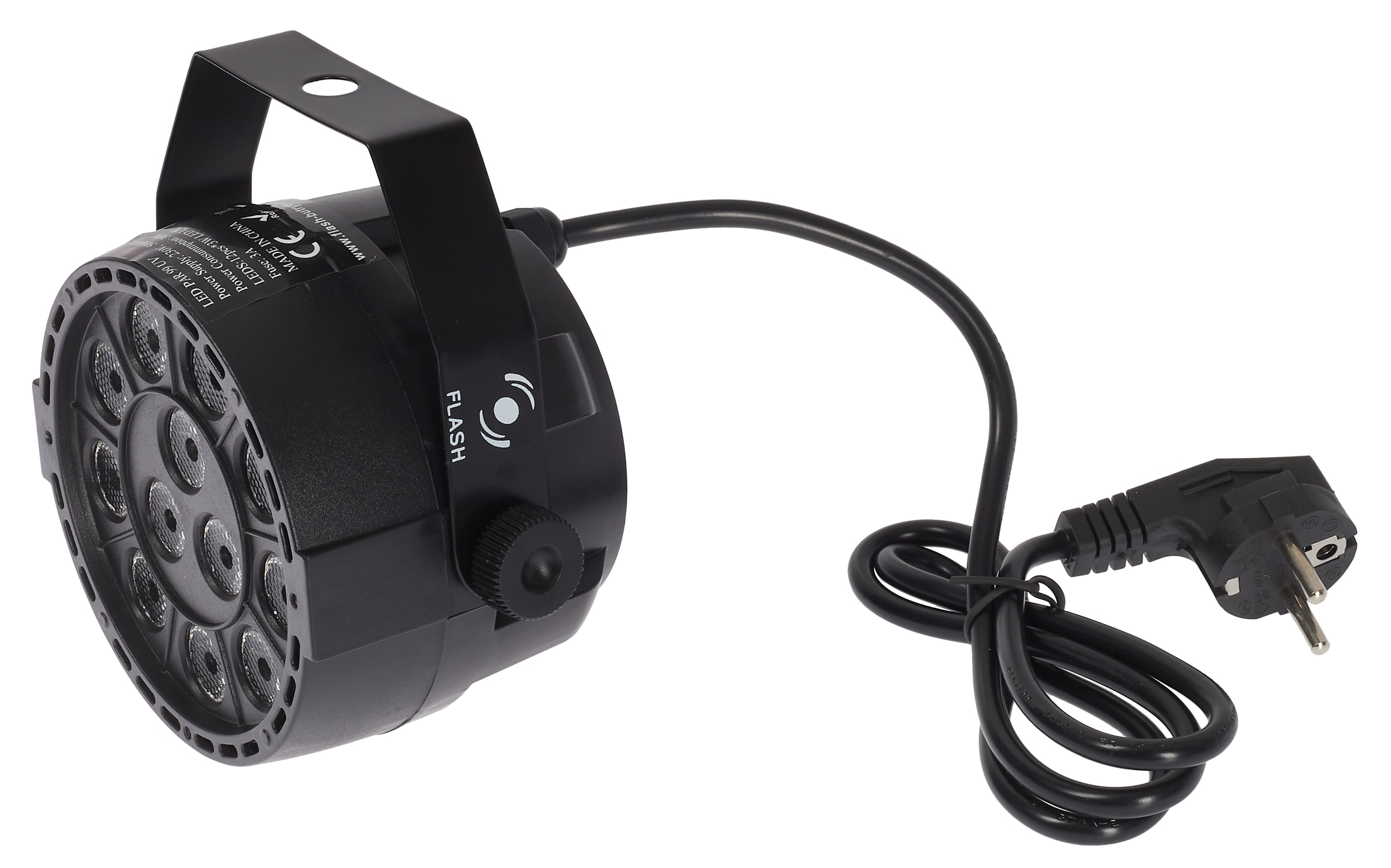 Obrázok Flash LED PAR 36 12x UV