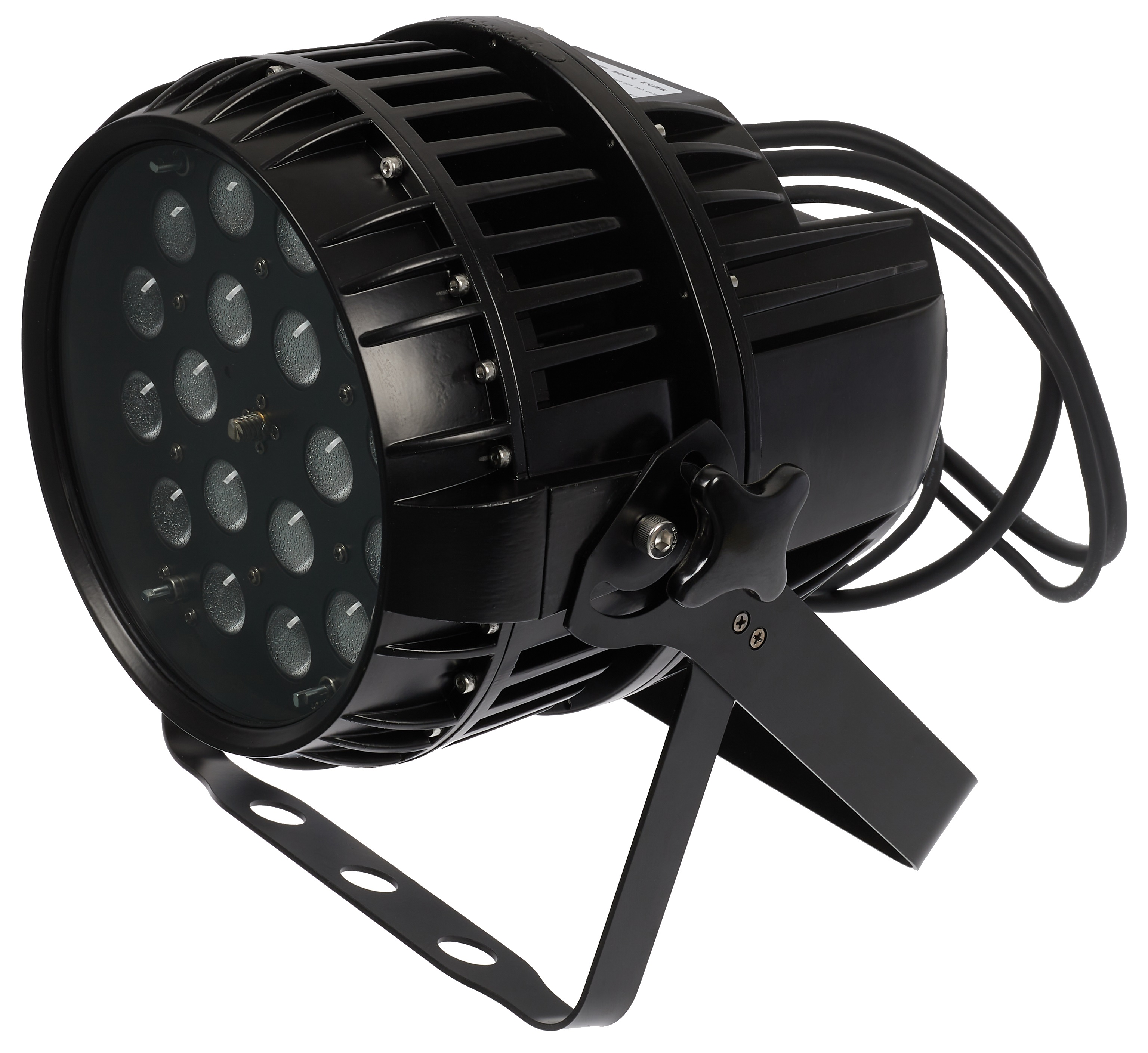 Obrázok Flash LED PAR 64 18x10W RGBW 4in1 ZOOM IP65