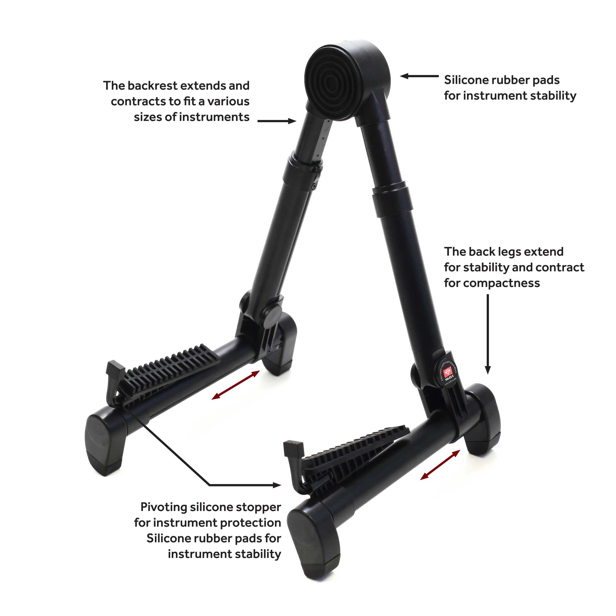 Obrázok Veles-X Adjustable Lightweight Stand BLACK