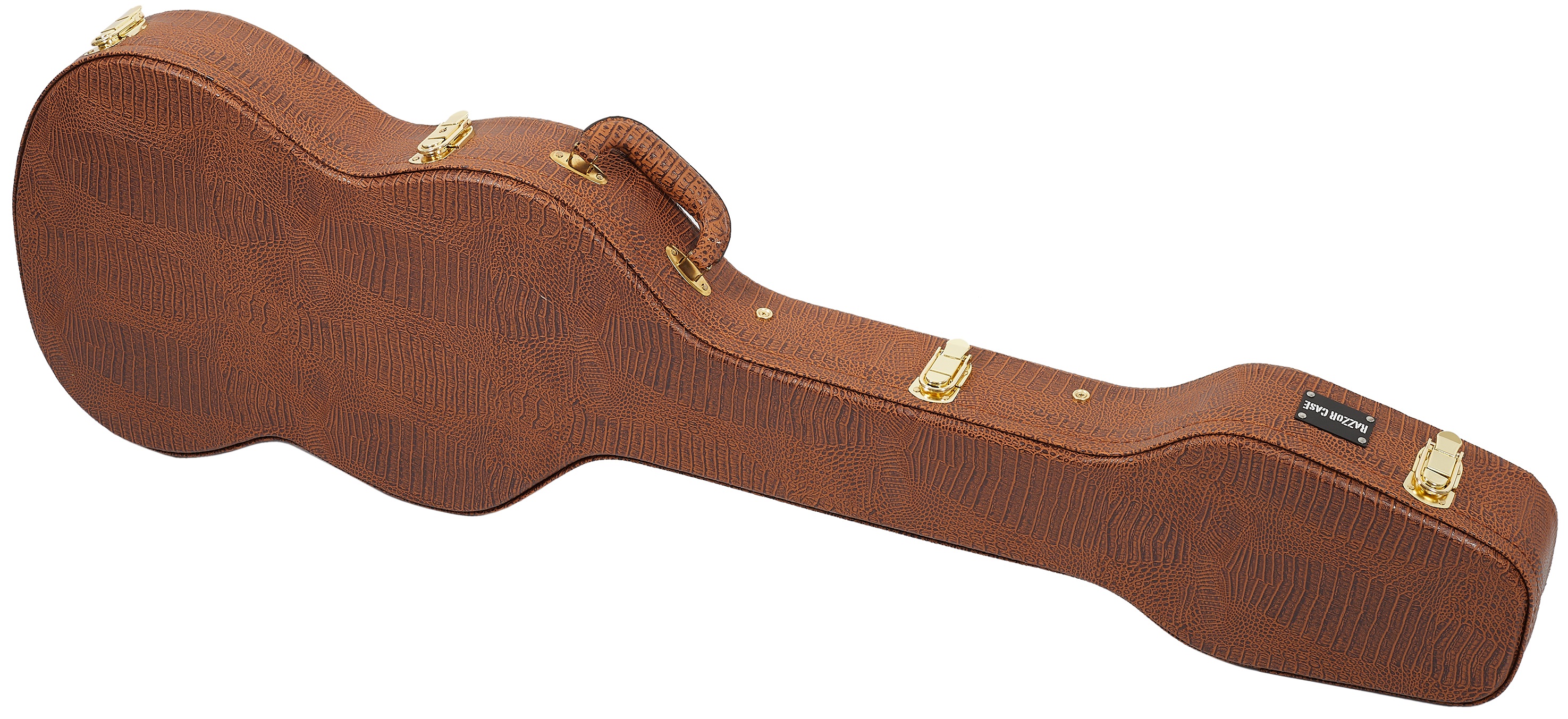 Obrázok Razzor BC-502MS Shaped Bass Case Crocodile