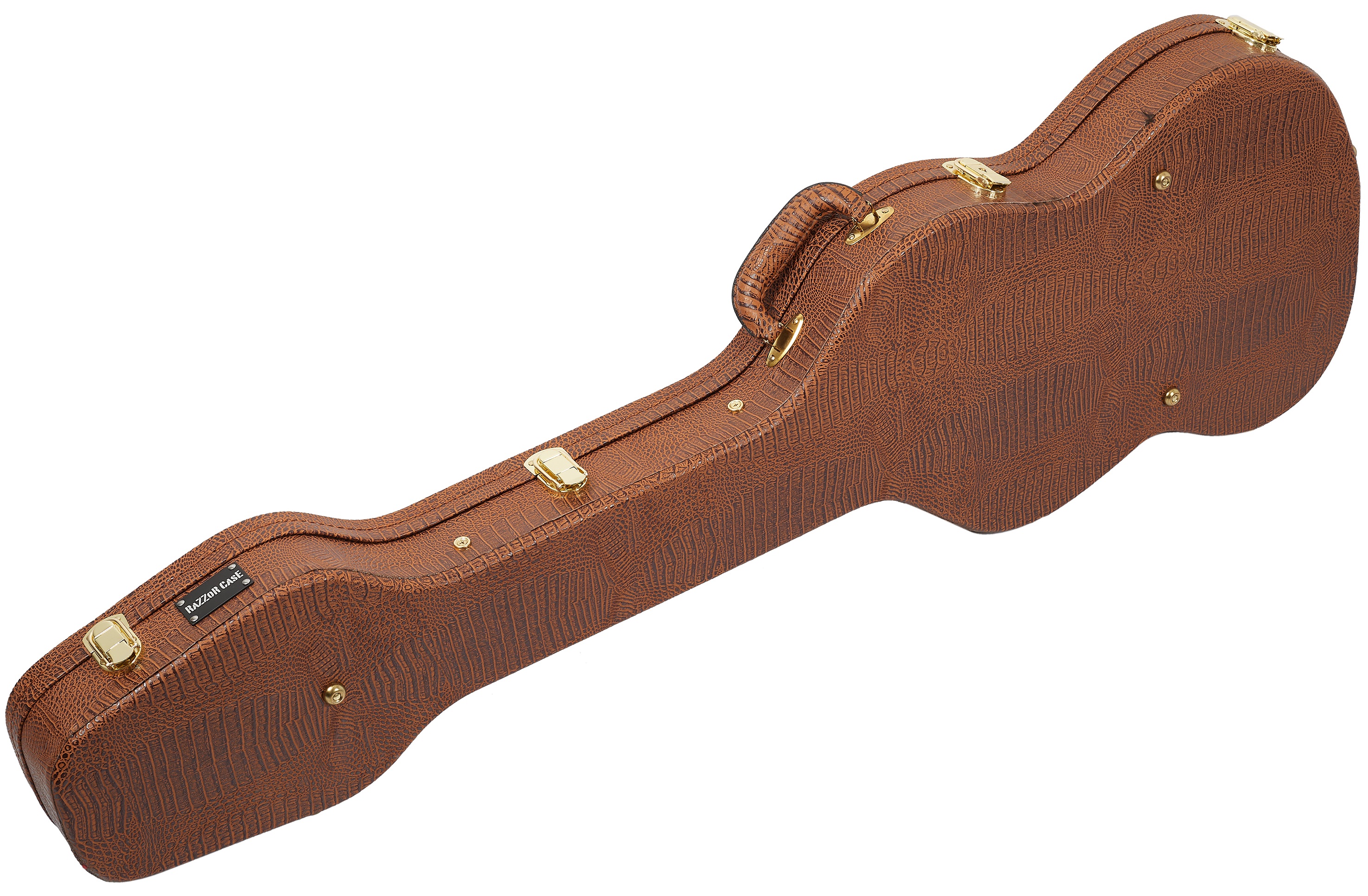 Obrázok Razzor BC-502MS Shaped Bass Case Crocodile