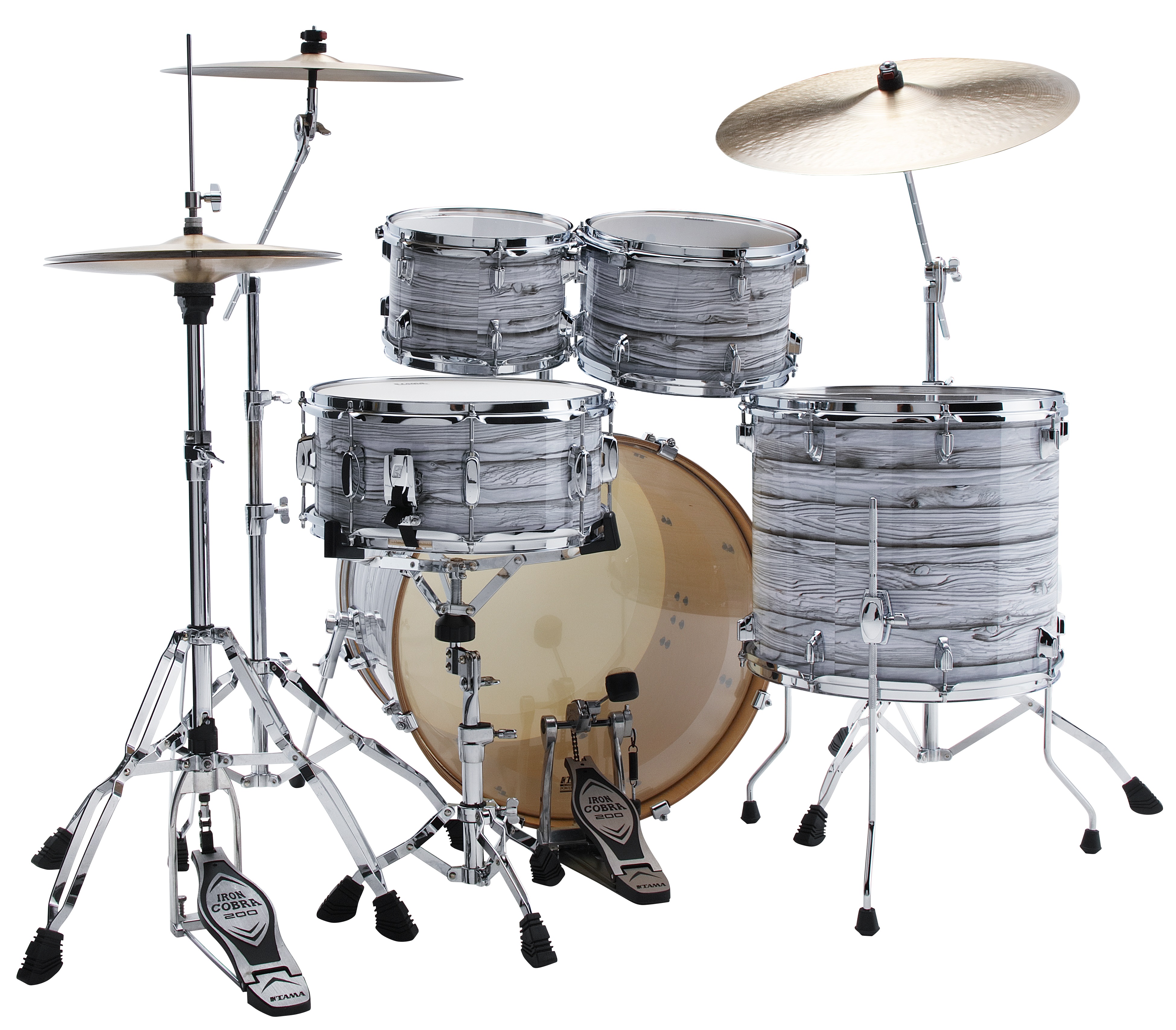 Obrázok Tama Superstar Classic Maple Ice Ash Wrap Rock Set