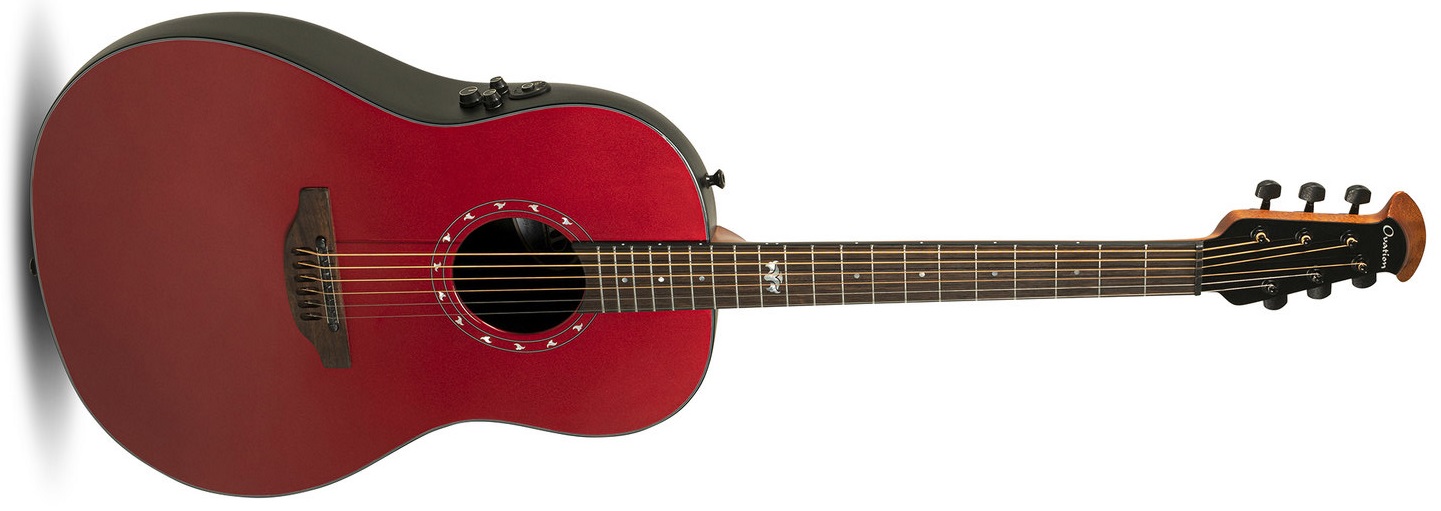 Obrázok Ovation Pro Series Ultra Mid-Depth Non-Cutaway Vampira Red