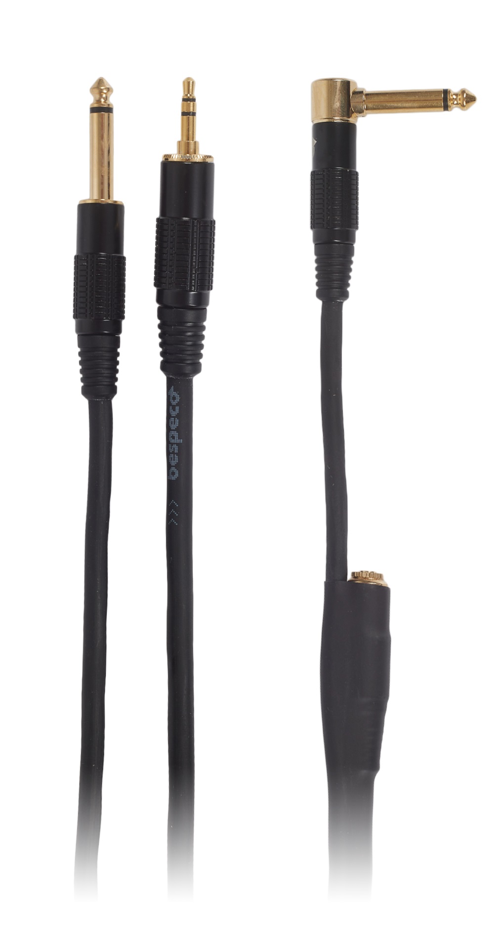 Obrázok Bespeco Eagle Pro Instrument & Headphone Cable 2 m Angled