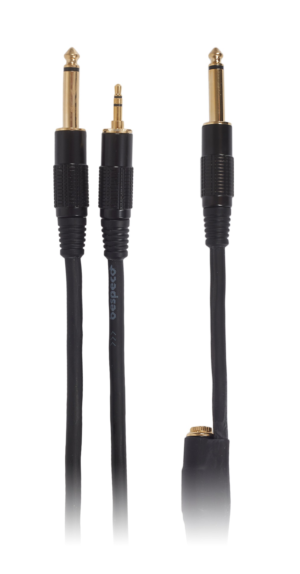 Obrázok Bespeco Eagle Pro Instrument & Headphone Cable 2 m Straight