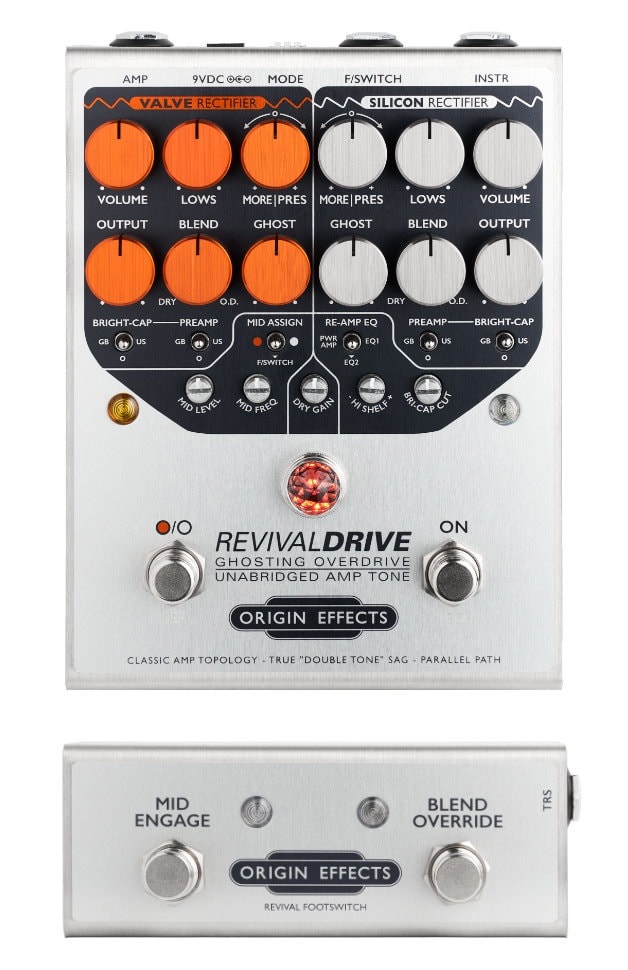 Obrázok Origin Effects RevivalDRIVE and Footswitch Bundle