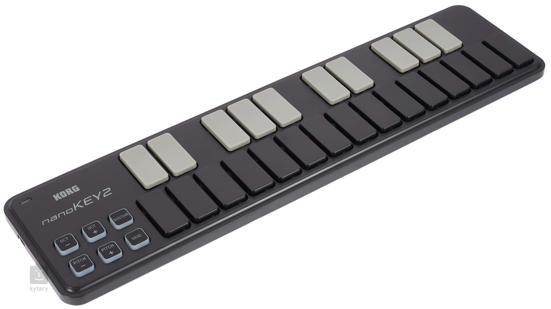 KORG nanoKEY2 BK USB/MIDI keyboard | Kytary.sk