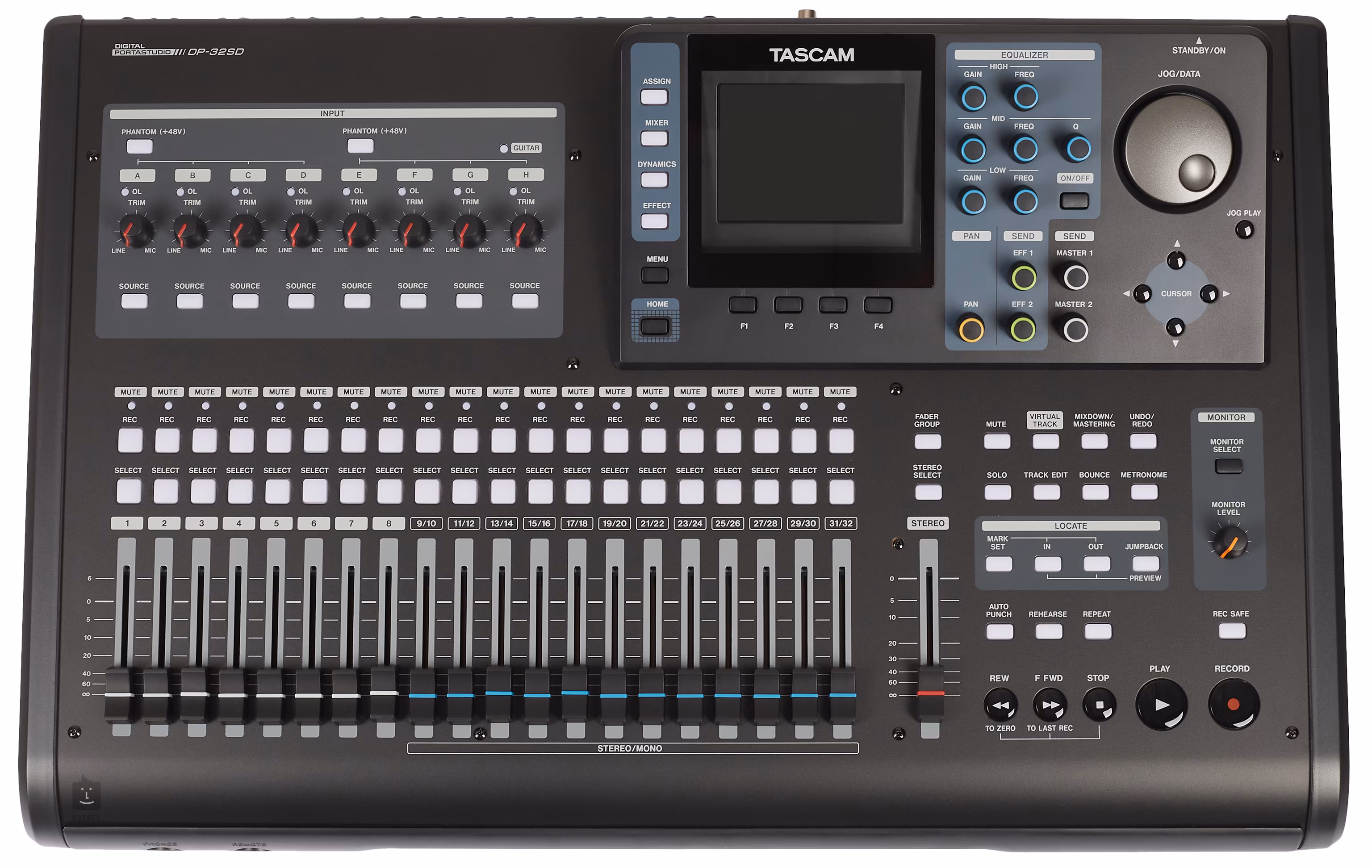 TASCAM DP32SD Multistopový rekordér Kytary.sk
